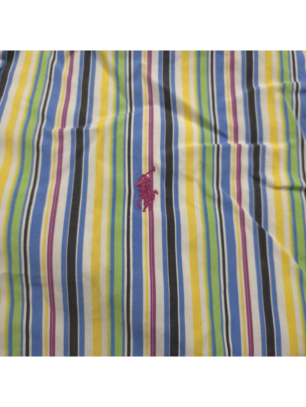 Polo Ralph Lauren Shirt Men XL Classic Fit Stripe Button Down Cotton Preppy - Picture 4 of 7